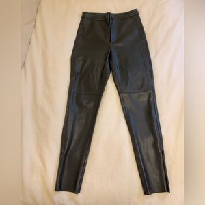 Zara Faux Leather Pants